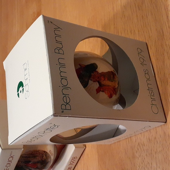 Bundle of 5 Vintage Schmid Beatrix Potter Collection Ornaments V101 - Picture 10 of 16